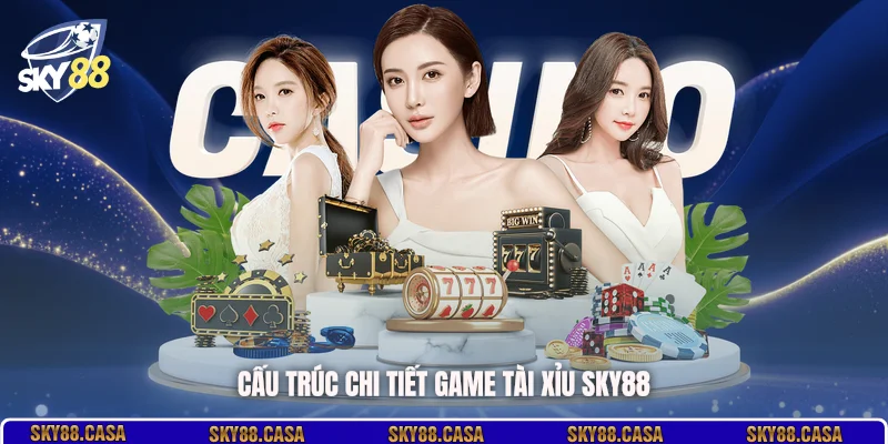 Cấu trúc chi tiết game Tài Xỉu SKY88