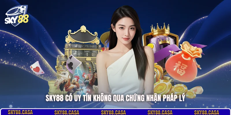 SKY88 có uy tín không qua chứng nhận pháp lý